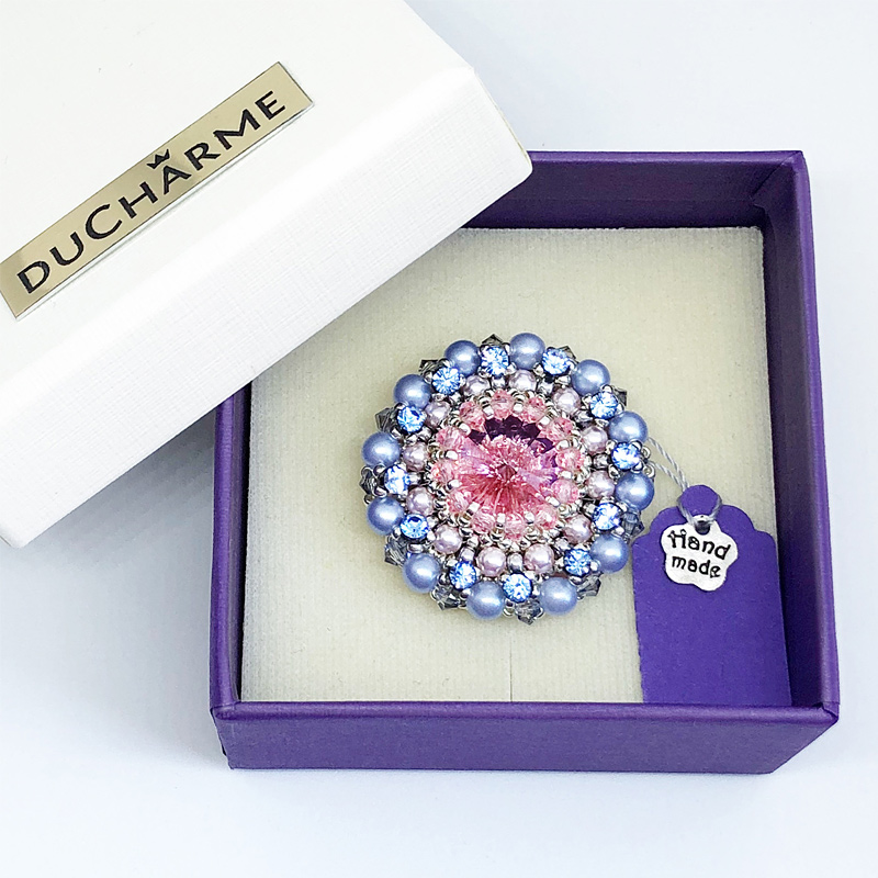 Брошь Ducharme Cinderella Dream Blue Sky Rose Изображение 2